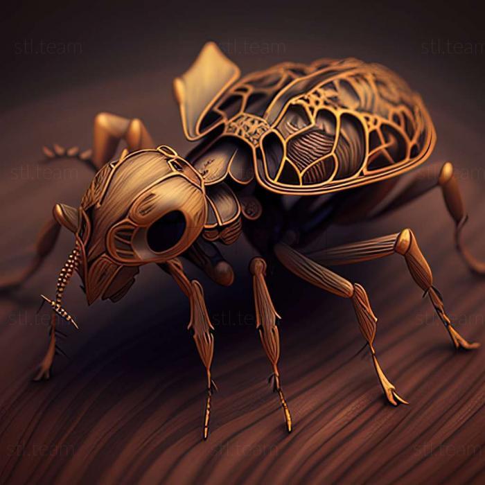 3D модель Pheidole praeusta (STL)